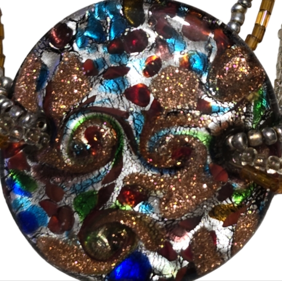 6" Handmade Seed Bead Bracelet L7 - Picture 2 of 2